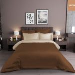 Lenjerie de pat BROWN AND IVORY