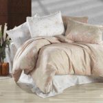 Комплект постельного белья Papadie cu Inimioare Bej