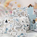 Lenjerie de pat Dinozaurii