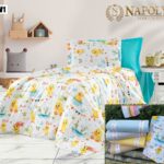 Набор постельного белья Утка / Поплин светло-голубой