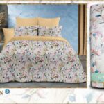 Lenjerie de pat Magnolia roz / Vanilla