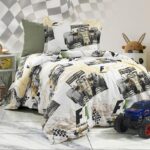 Lenjerie de pat Formula 1 Haki