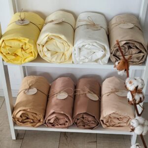 Cearsaf de pat pe elastic jur-împrejur Bumbac Ranforcce/Poplin